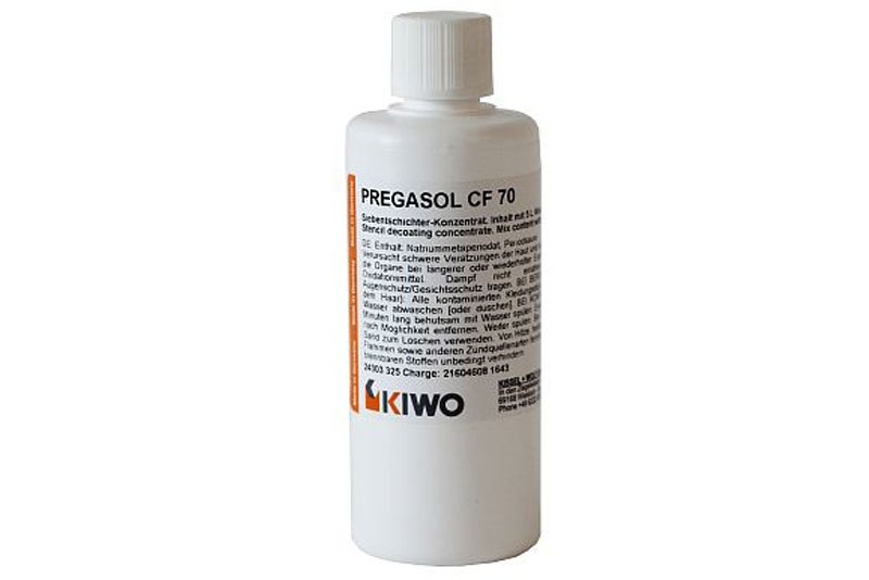 Pregan, Kiwo, Rengöring, screentryck, Marabu