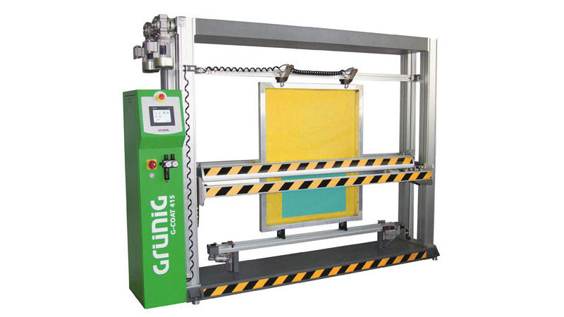 G-Coat 415, schablontillverkning, beskiktning, Grïnig